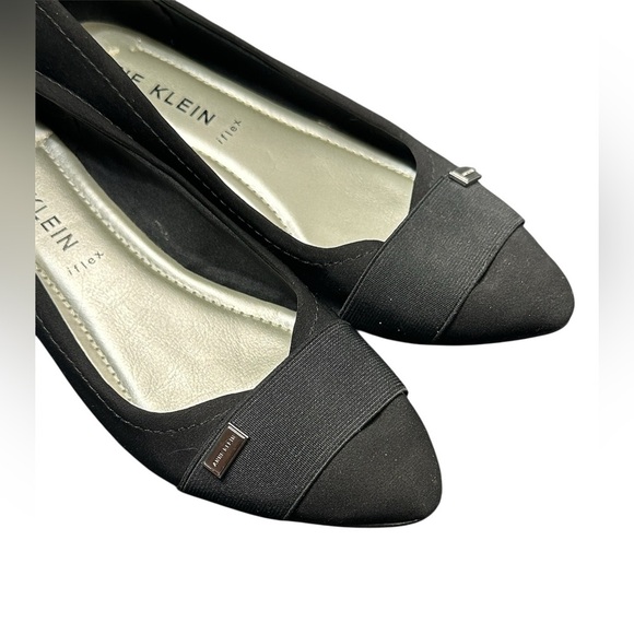 Anne Klein iFlex Black Flats – Size 7.5 - Picture 2 of 6